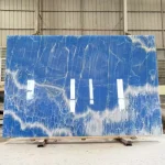 Blue Onyx Slab for Backlit