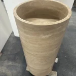 Travertine Pedestal Sink