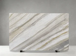 ajax white marble slab soft grey movement for luxury interiors