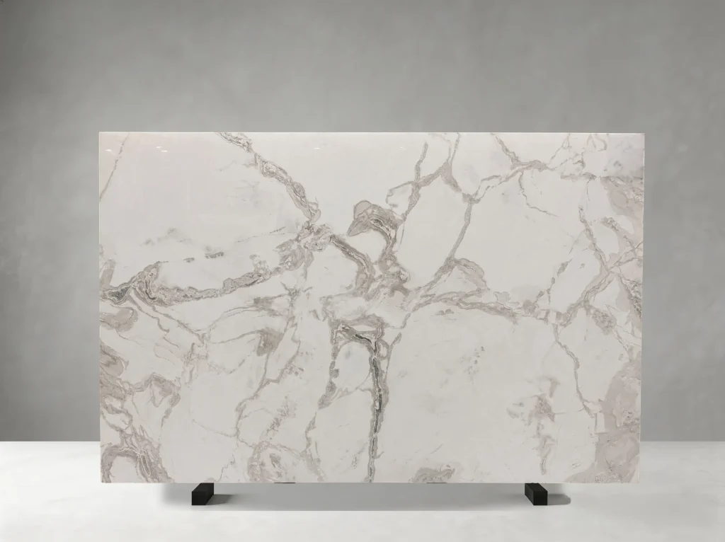 oyster white marble slab grey veining for floors walls and island tops