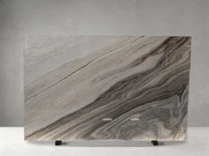 palissandro white marble slab beige grey veining for island tops and custom interiors