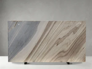 palissandro white marble slab soft linear texture for wall cladding and table tops