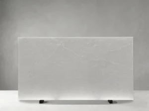 snow white marble slab polished surface for luxury interiors