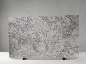super white quartzite slab polished surface for luxury floors and island tops