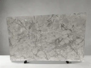 super white quartzite slab soft white background for interior stone projects