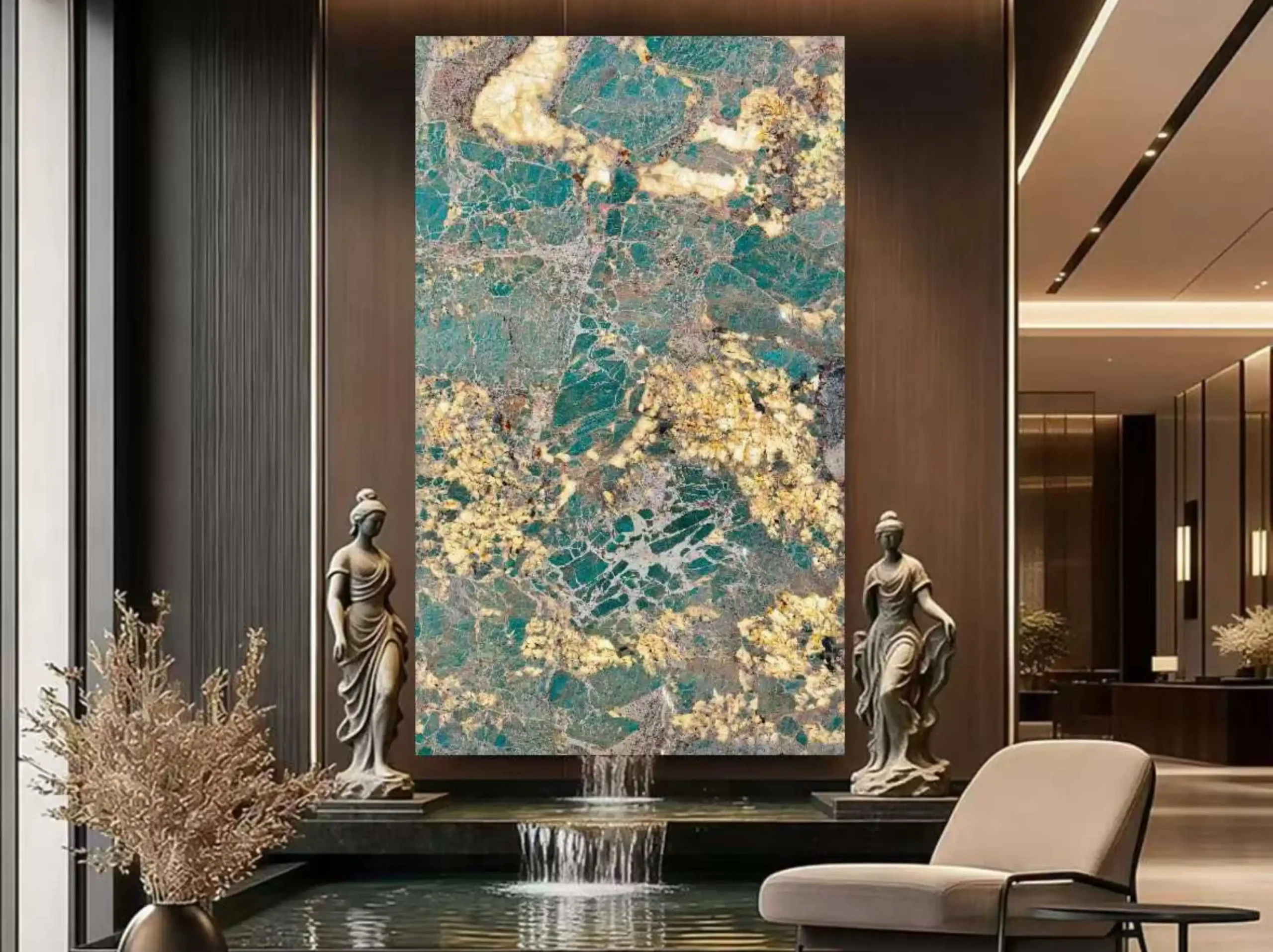 amazon-green-granite-slab-turquoise-green-crystal-03.webp amazon green granite slab turquoise green crystal for walls and island tops