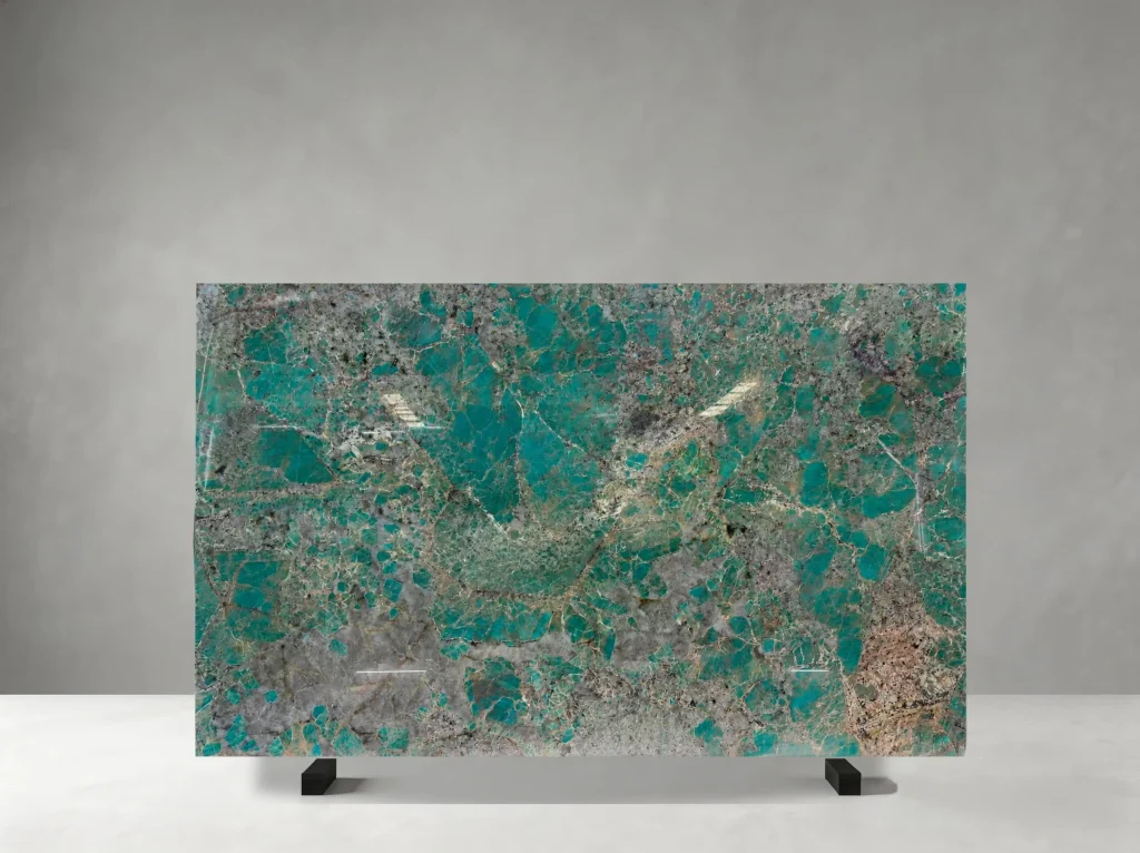 amazon green marble slab turquoise green pattern for walls and island tops