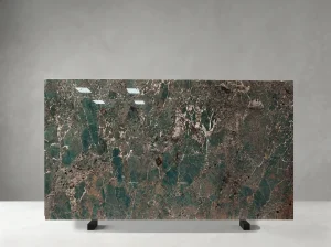 amazon green quartzite slab dark green mineral pattern for luxury interior stone projects
