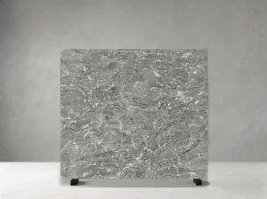 antigua green marble slab with layered crystalline pattern for luxury projects