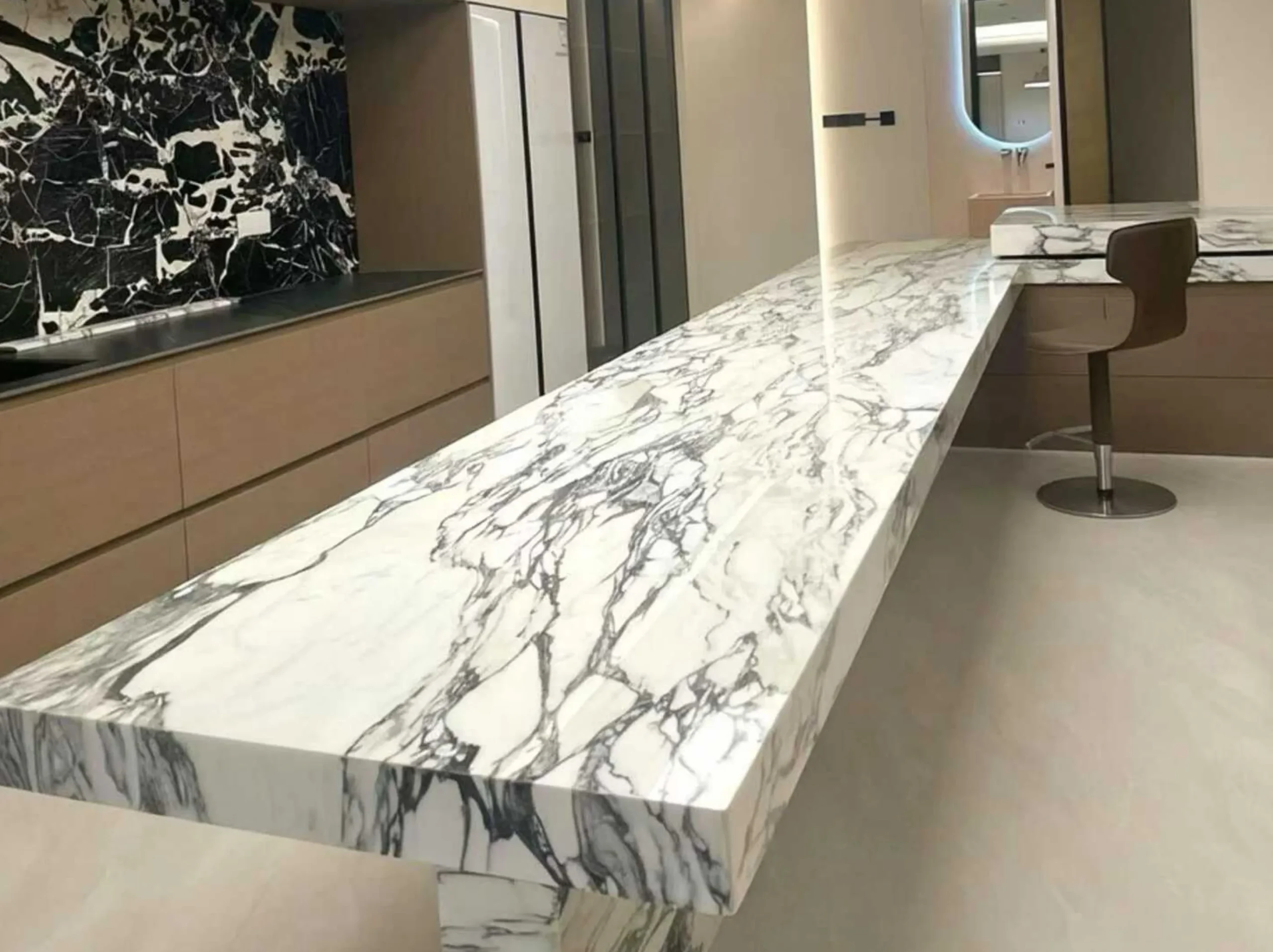 arabascato-bianco-marble-island-top-project-02.webp arabascato bianco marble island top for custom interior stone project