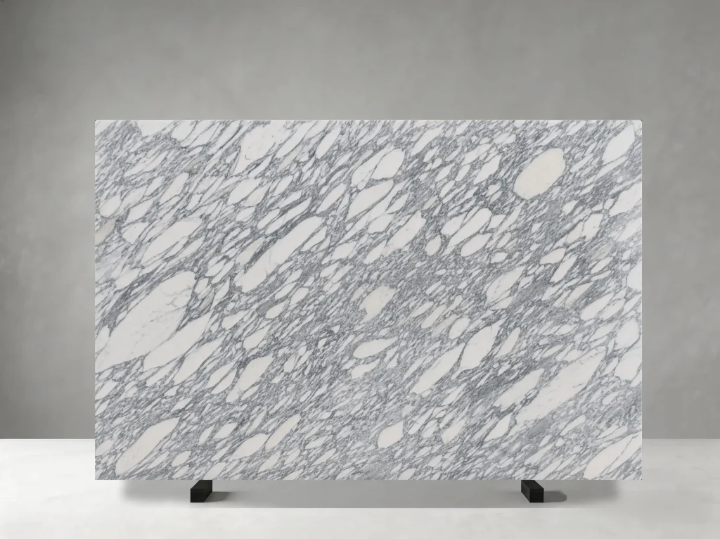 arabascato bianco marble natural grey vein slab for island tops and table tops