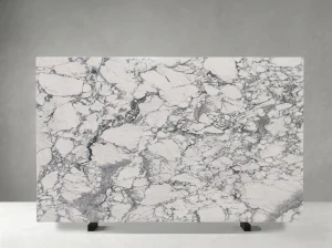 arabescato marble slab natural grey vein for island tops and table tops