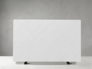 bianco sevic marble slab with soft grey linear veining for wall cladding
