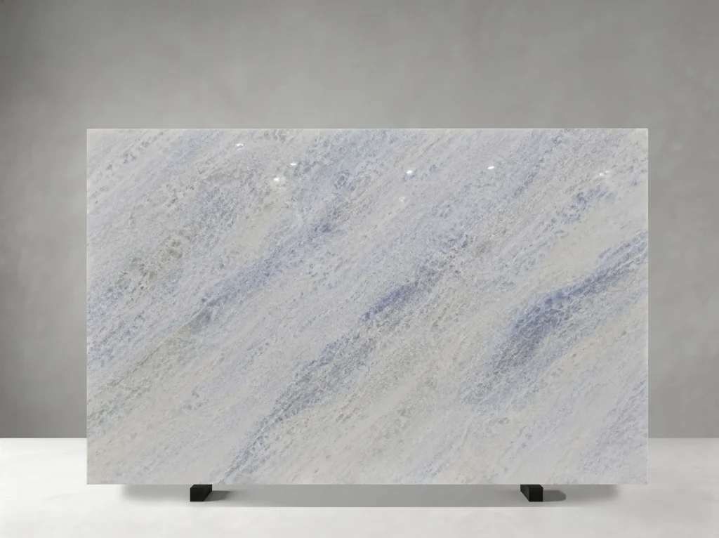 blue iceberg marble slab blue mineral movement for custom marble projects