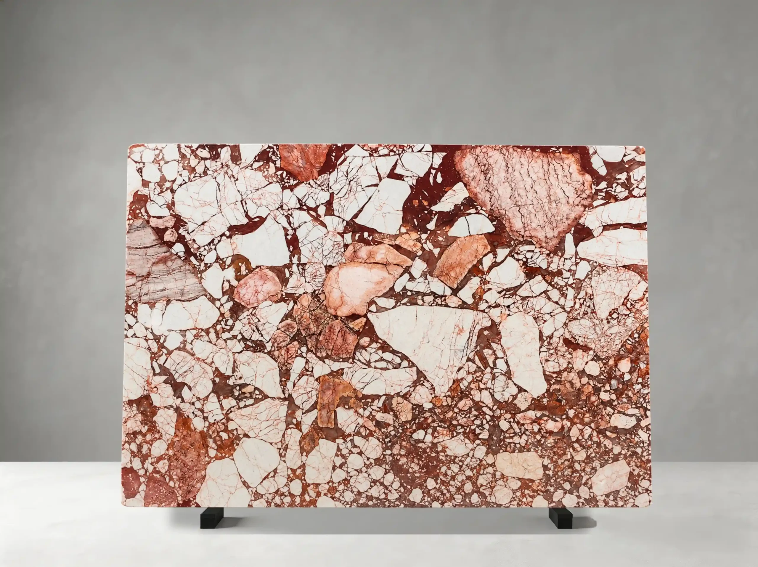 burberry-pink-marble-slab-warm-red-veining-04.webp burberry pink marble slab with warm red veining for custom interiors