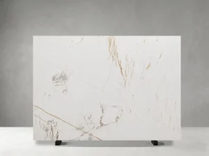 calacatta oriental marble slab with fine gold veins for walls and island tops