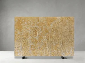 china honey onyx slab golden crystal pattern natural translucent stone