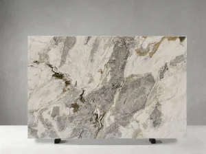 cuarcita dover quartzite polished light grey slab for luxury interiors