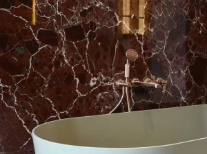 elazig bordo marble bathroom wall cladding for luxury interiors