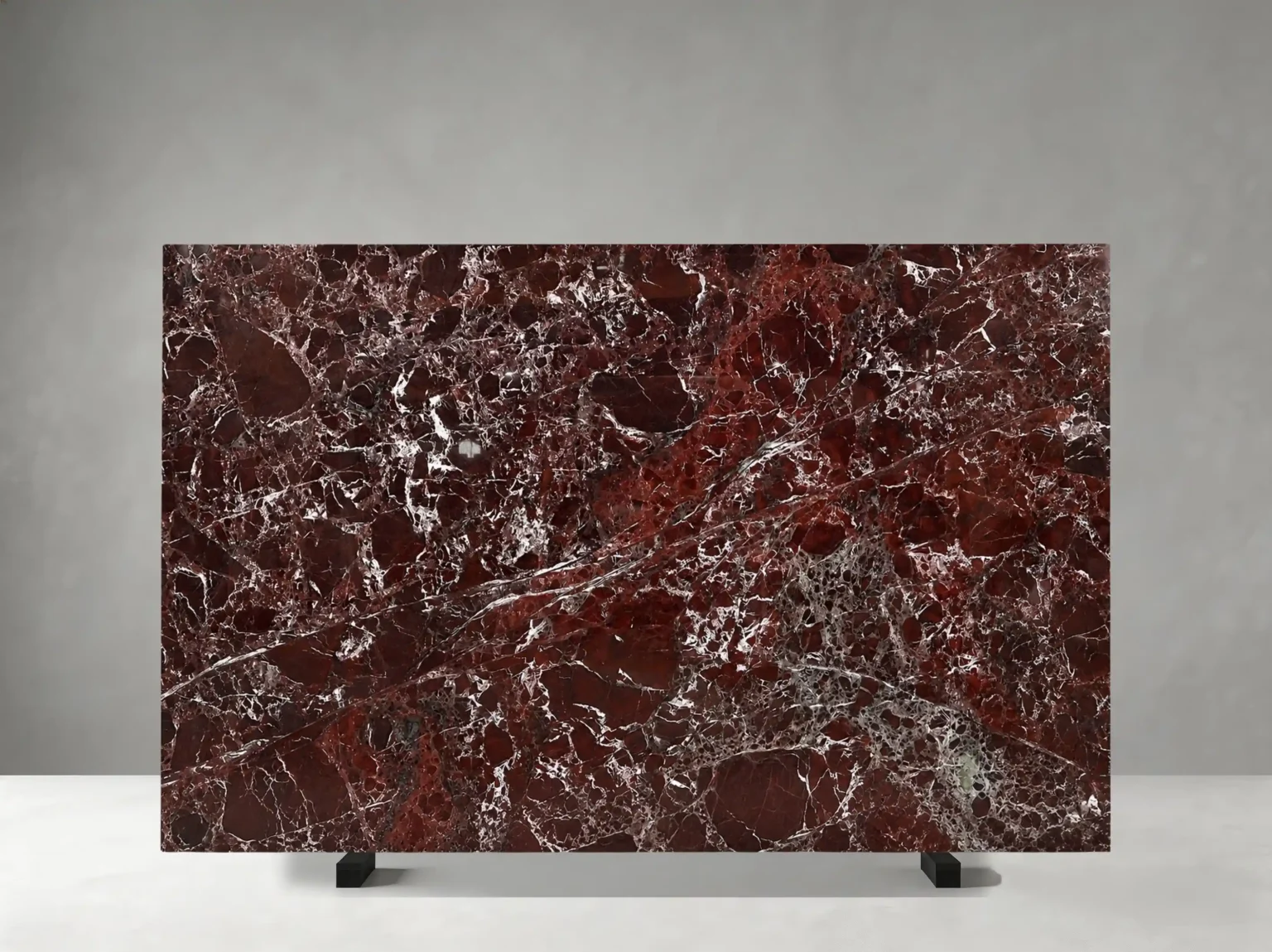 elazig cherry marble slab breccia texture for luxury wall cladding