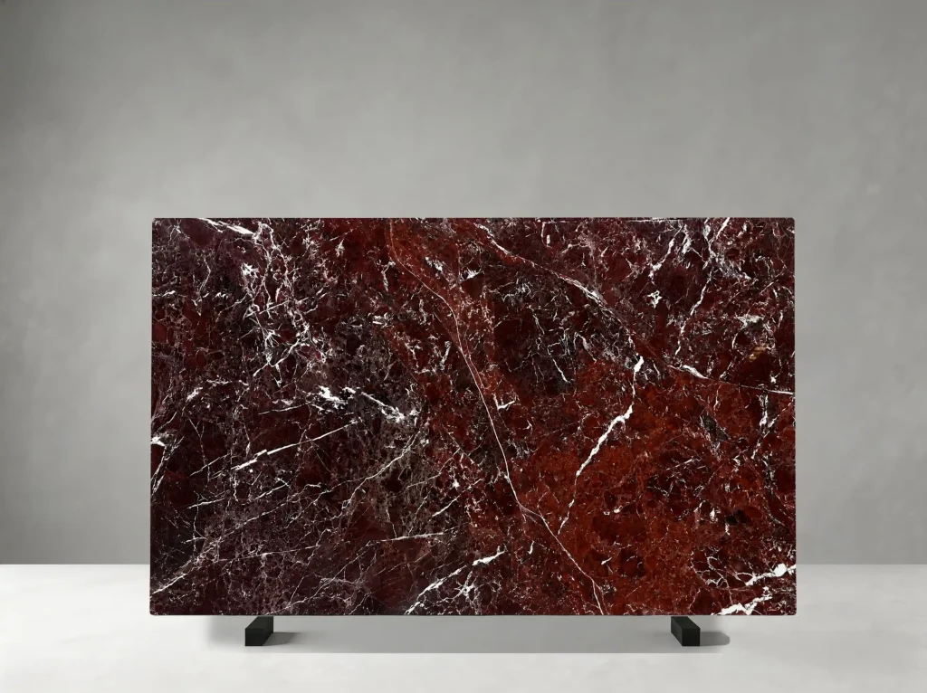 elazig visne mermeri marble slab burgundy texture for island tops and bar counters