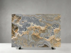 gold blue onyx slab gold blue mineral movement for luxury projects