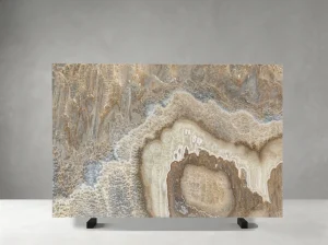 gold blue onyx slab honey blue cloud pattern for luxury interiors