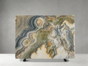 golden blue onyx slab jade gold cloud pattern for luxury feature walls