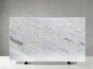 ice blue marble polished slab