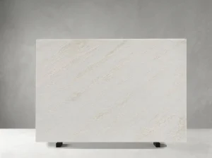karibib white marble slab subtle grey beige veining natural surface