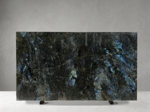 lemurian blue granite slab dark crystal surface natural granite material