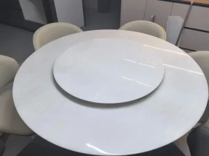 namibia white marble tabletop application for modern interior design
