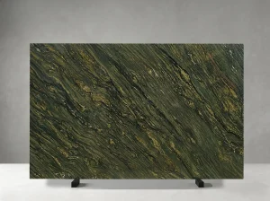 picasso green granite deep green slab