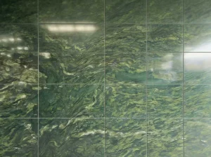 picasso green granite wall floor tile layout