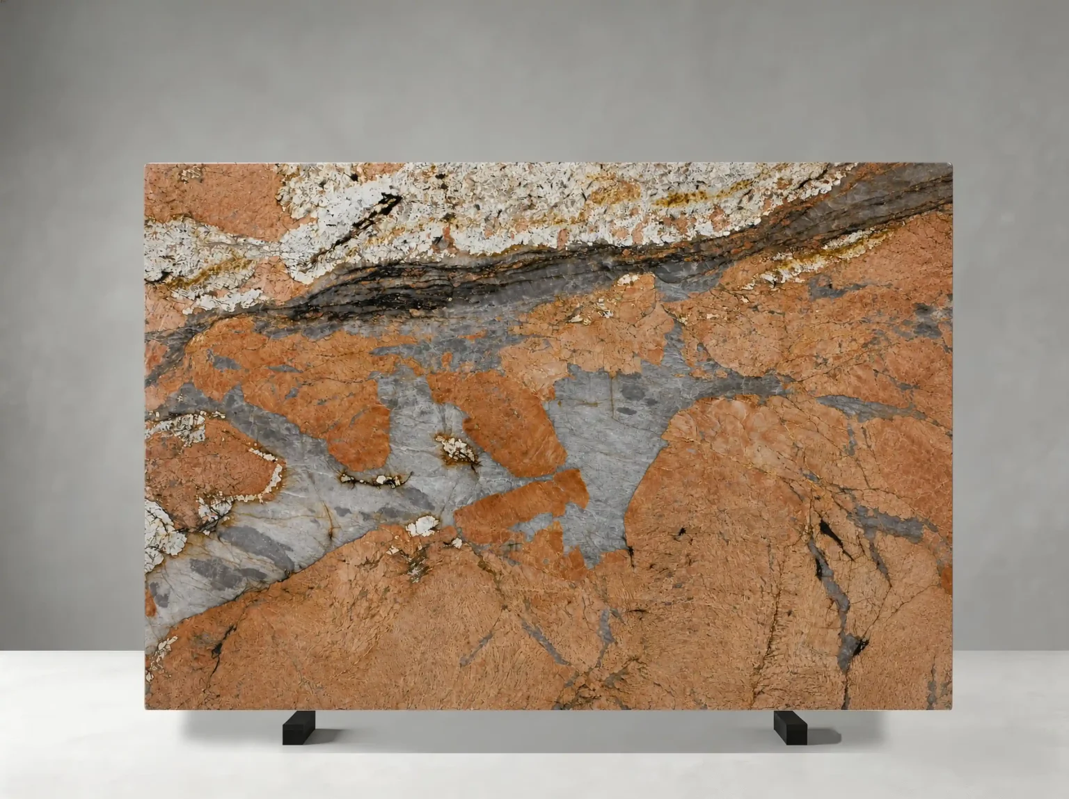 pink patagonia quartzite polished slab