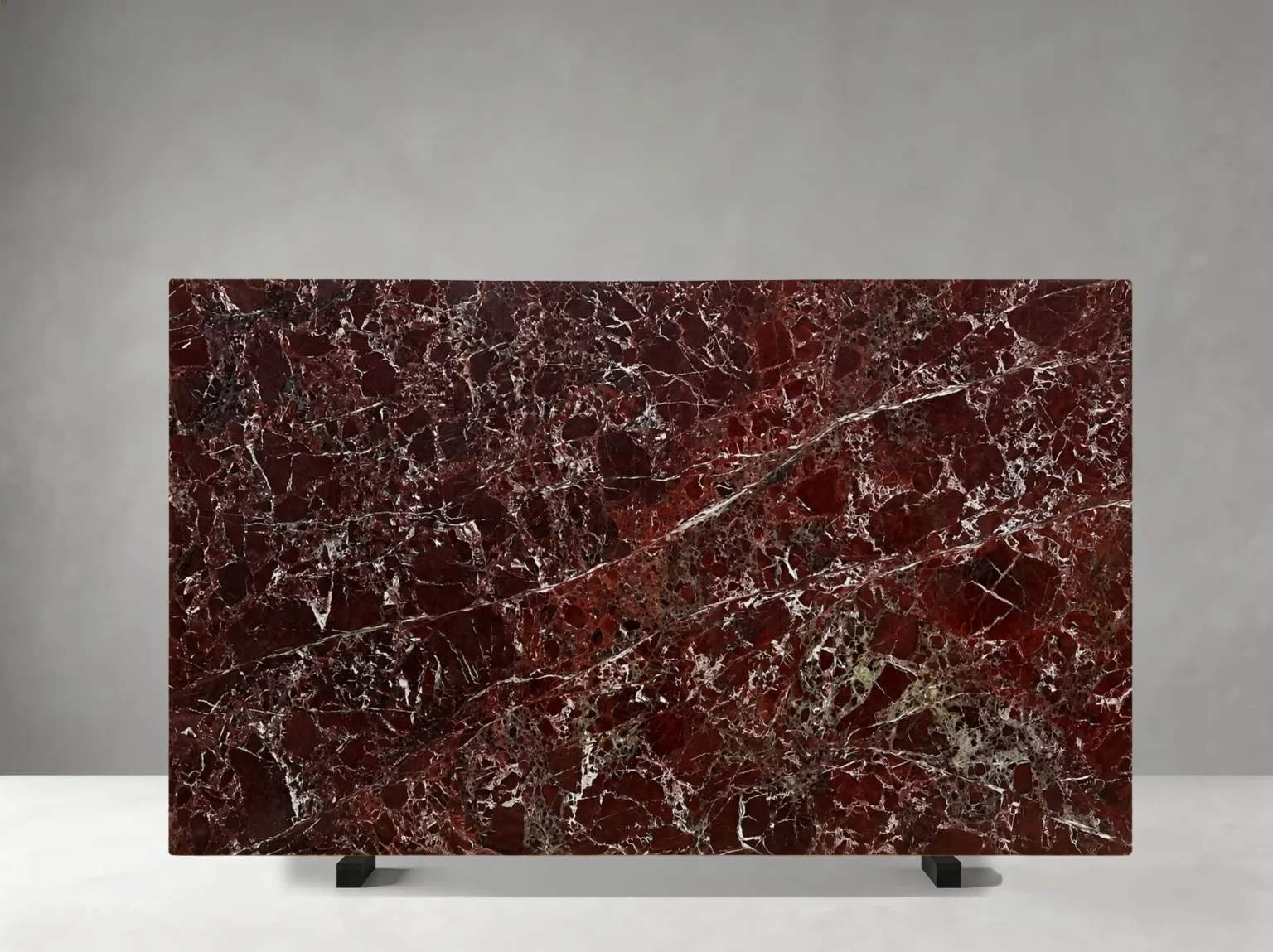rosa levantino marble slab white veining natural red marble surface