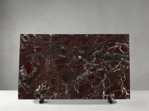 rosso levanto marble slab dark red texture for table tops and island tops