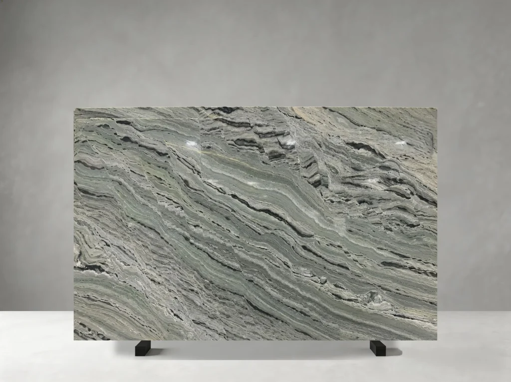 shangri la jade green marble slab grey green texture for luxury interiors