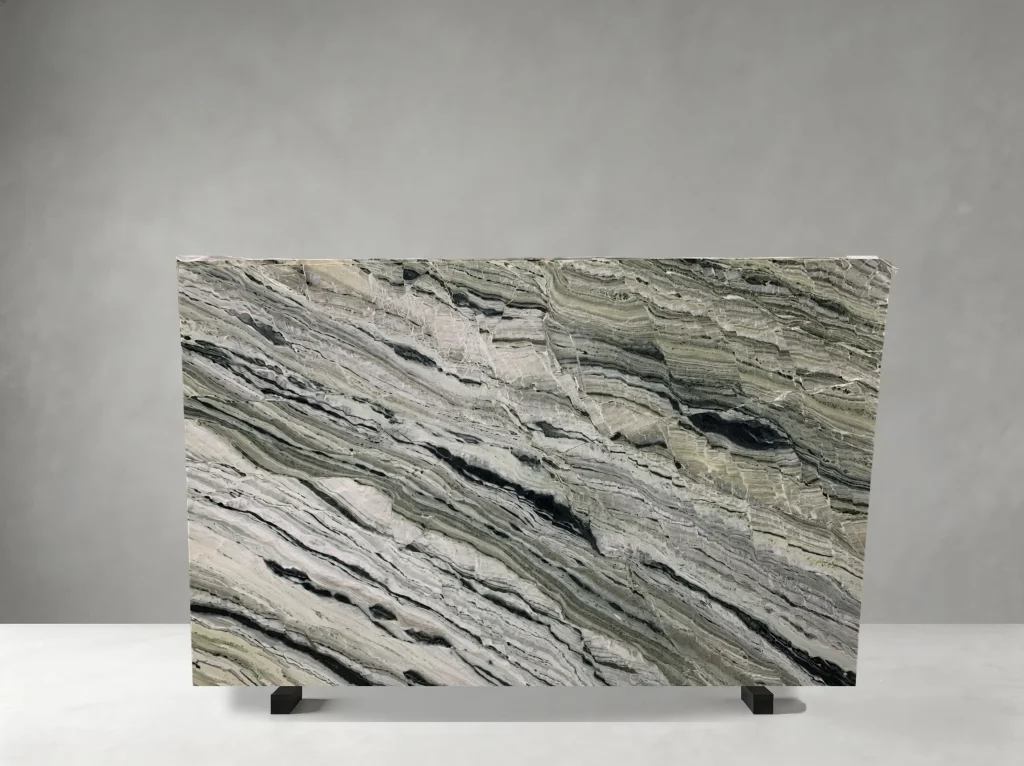 shangri la jade marble green grey slab texture for luxury interiors