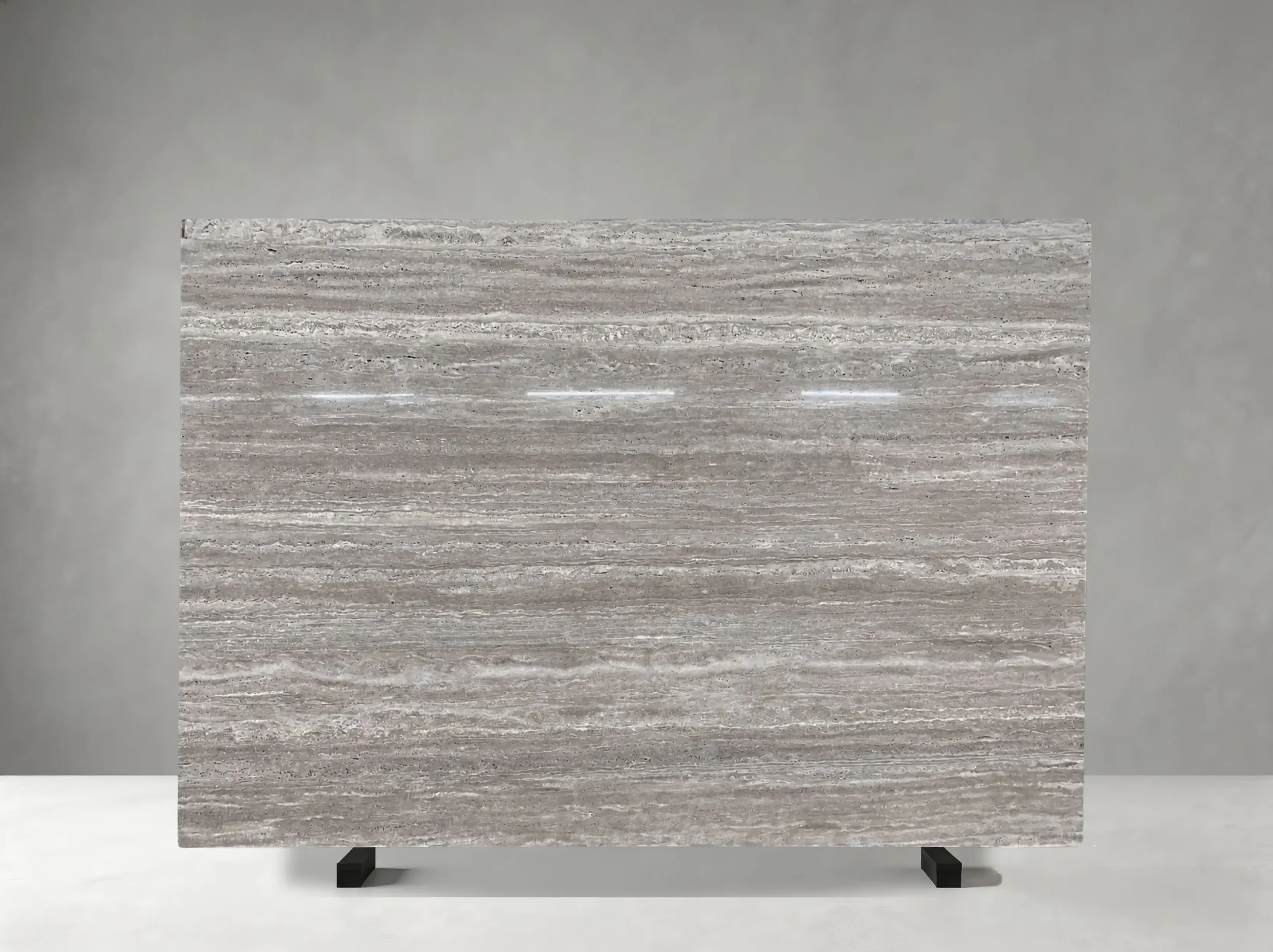 titanium-silver-travertine-slab-linear-grey-pattern-03.webp titanium silver travertine slab linear grey pattern for walls and table tops