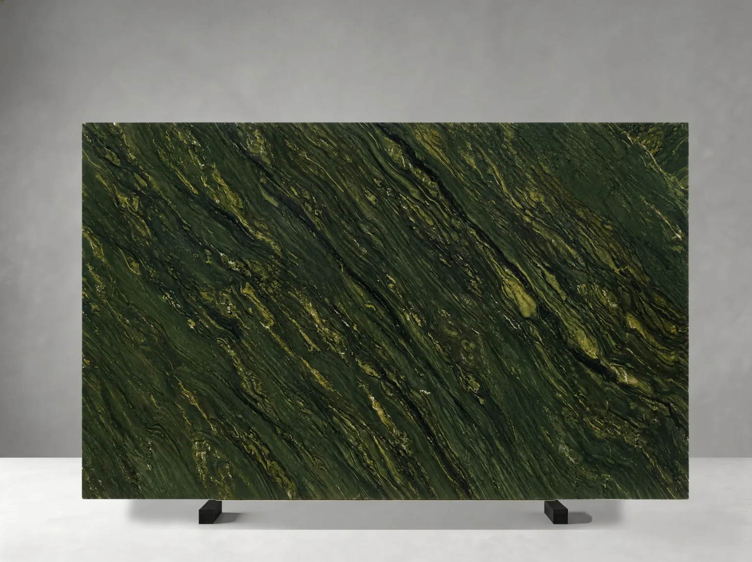verde fusion granite deep green slab