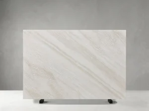 white princess marble slab subtle natural movement for luxury interiors