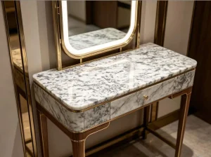 white splendor granite vanity top application for luxury interiors