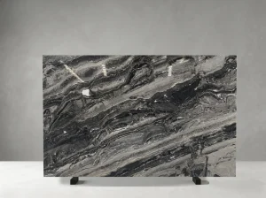 arabescato grigio marble slab grey black veining for luxury interiors