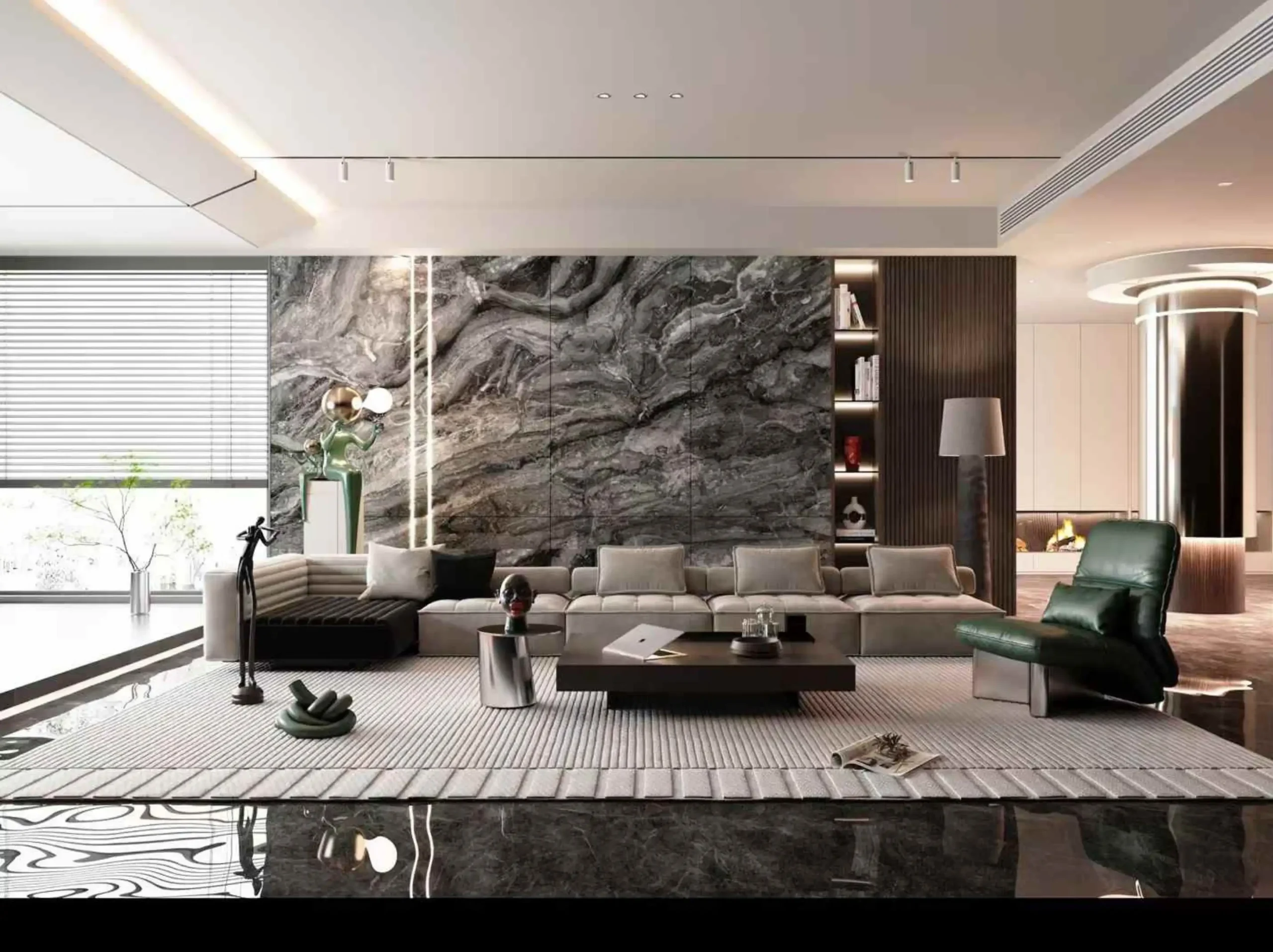 arabescato-orobico-grigio-marble-living-room-feature-wall-01.webp arabescato orobico grigio marble living room feature wall with grey black veining