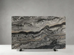 arabescato orobico marble slab grey black veining for luxury interiors