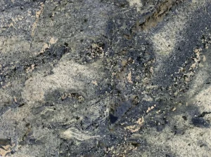 azul bahia granite close up blue grey crystal texture for luxury interiors