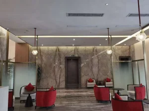balya silver route marble lobby wall and floor application