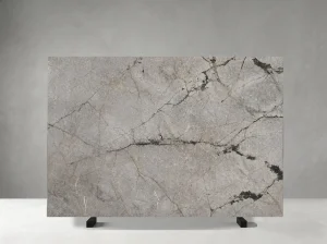 balya silver route marble slab with dark linear veins