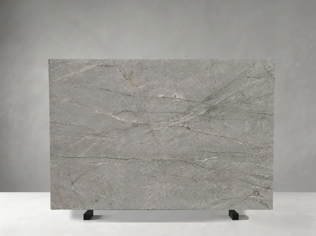 balya silver route marble slab soft grey texture